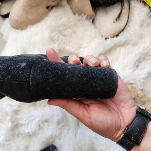 Kate spade black suede New York ankle booties - Picture 8 of 14